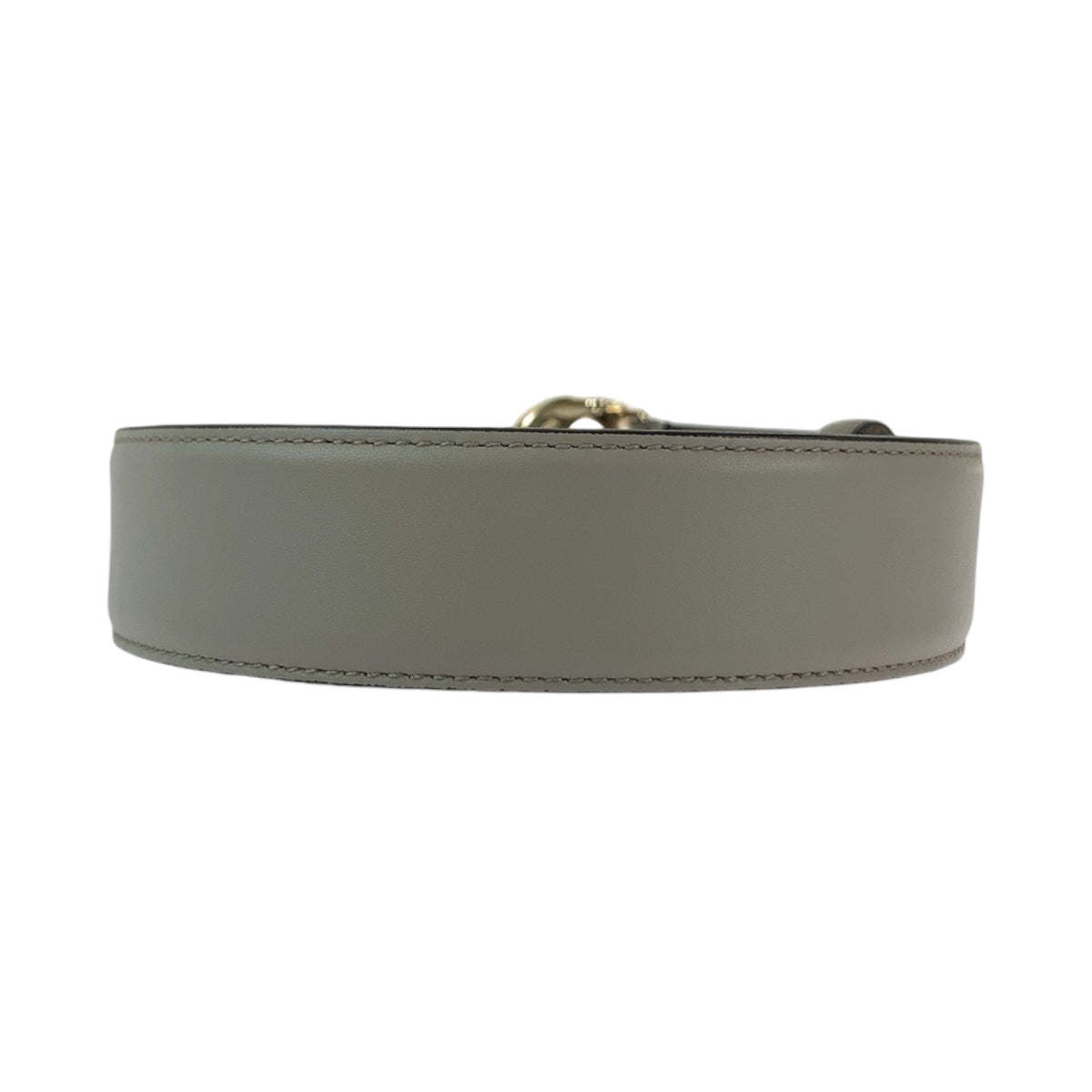 21497
GUCCI グッチ インターロッキング 80cm/32inc グレージュ ゴールド金具 レザー 546386 ベルト メンズ ABP33