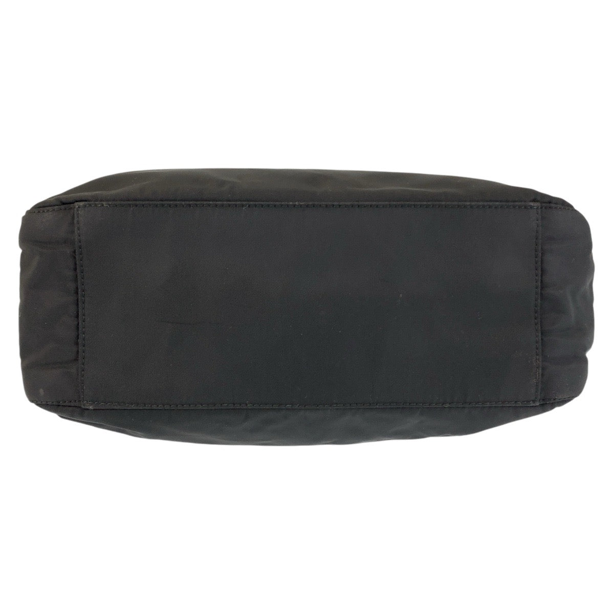 21517
PRADA プラダ テスート 三角ロゴプレート ブラック 黒 シルバー金具 ナイロン トートバッグ ショルダーバッグ レディース AB27