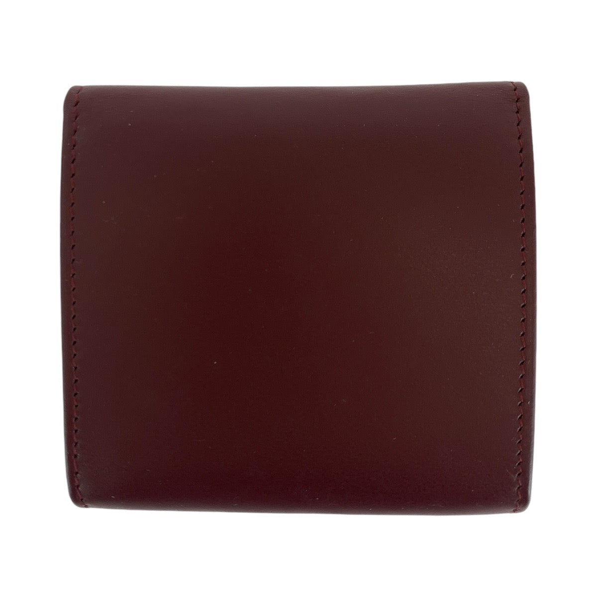 21529
CARTIER カルティエ マストライン ワインレッド ボルドー ゴールド金具 レザー コインケース 小銭入れ 男女兼用 レディース A16