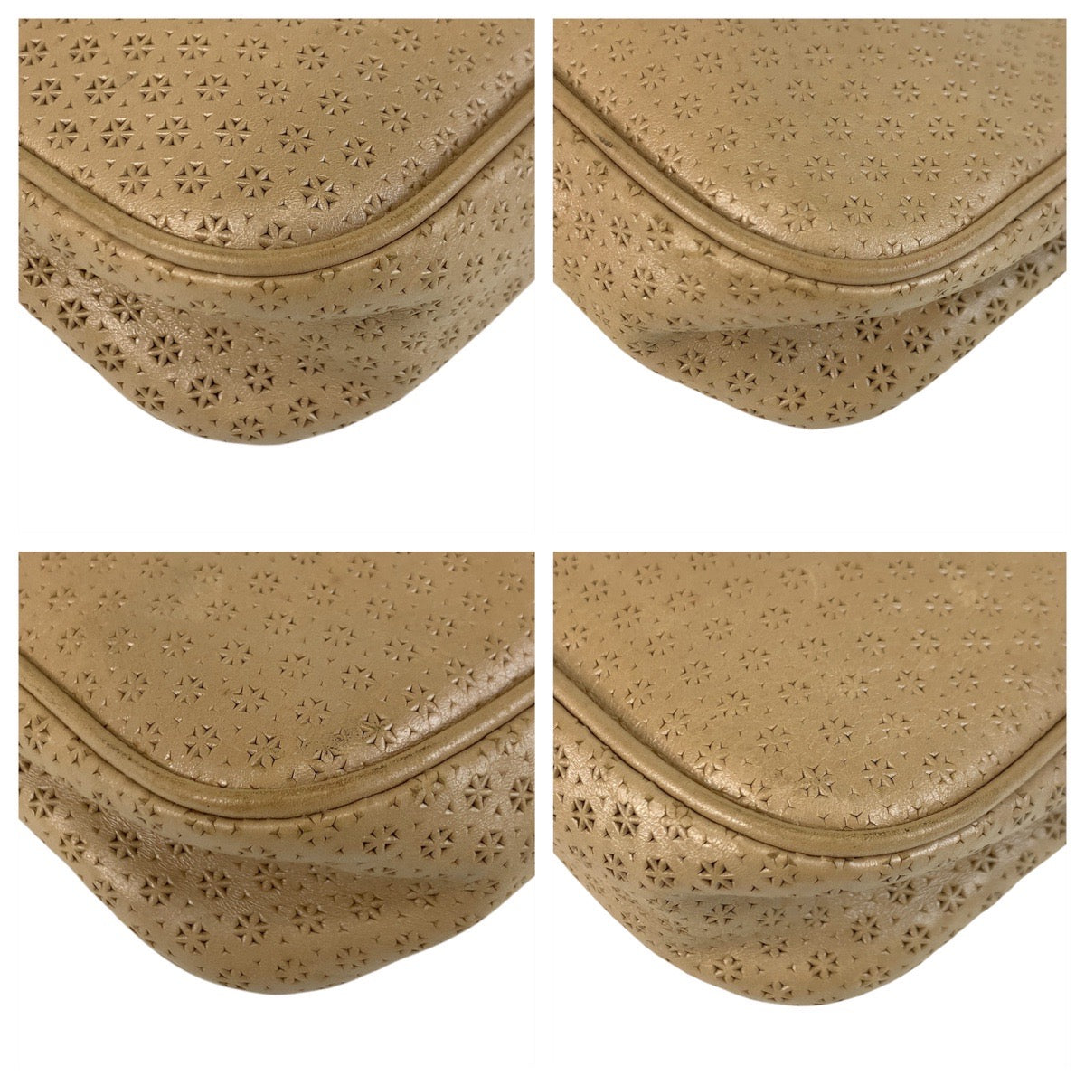 21530
TOD’S トッズ ベージュ ゴールド金具 レザー ショルダーバッグ アクセサリーポーチ レディース ABP15