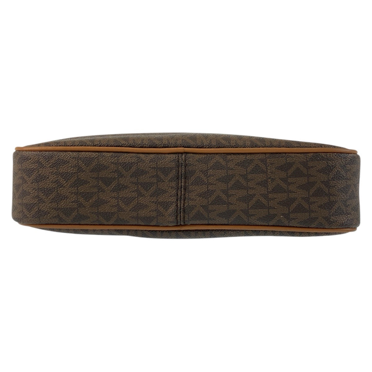 21533
Michael Kors マイケルコース ブラウン ゴールド金具 PVC ショルダーバッグ ポシェット レディース A16