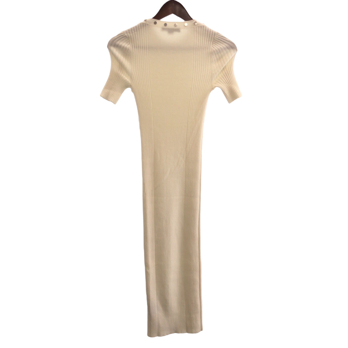 21555
Alexander Wang アレキサンダーワン サイズXS ホワイト シルバー金具 コットン ワンピース ロングワンピース レディース A10