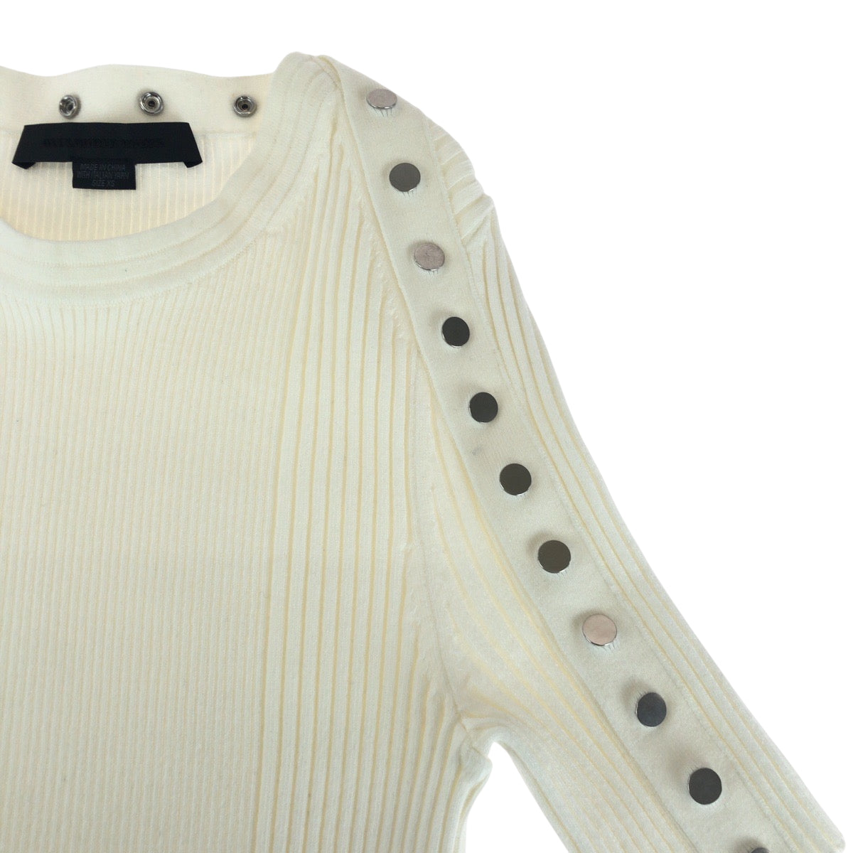 21555
Alexander Wang アレキサンダーワン サイズXS ホワイト シルバー金具 コットン ワンピース ロングワンピース レディース A10