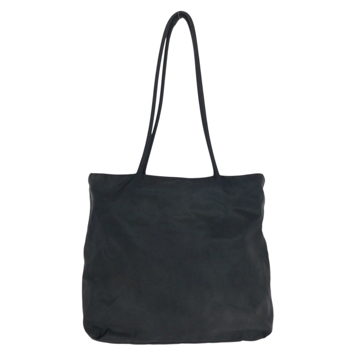 21563
PRADA プラダ テスート 三角ロゴプレート ブラック 黒 シルバー金具 ナイロン トートバッグ ショルダーバッグ レディース AB14