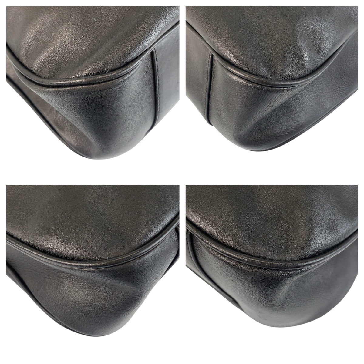 21566
GUCCI グッチ バンブー ブラック 黒 ゴールド金具 レザー 001 1577 ハンドバッグ ショルダーバッグ 2way レディース ABP32