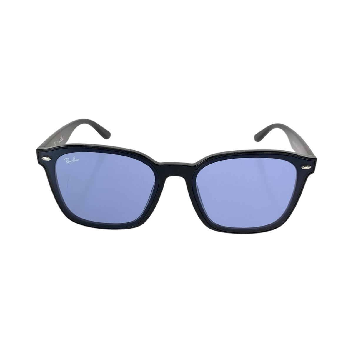 21570
Ray-Ban レイバン ブラック 黒 ブルー プラスチック RB4392D 601/80 66□17 145 2N サングラス 男女兼用 スクエア メンズ ABP10