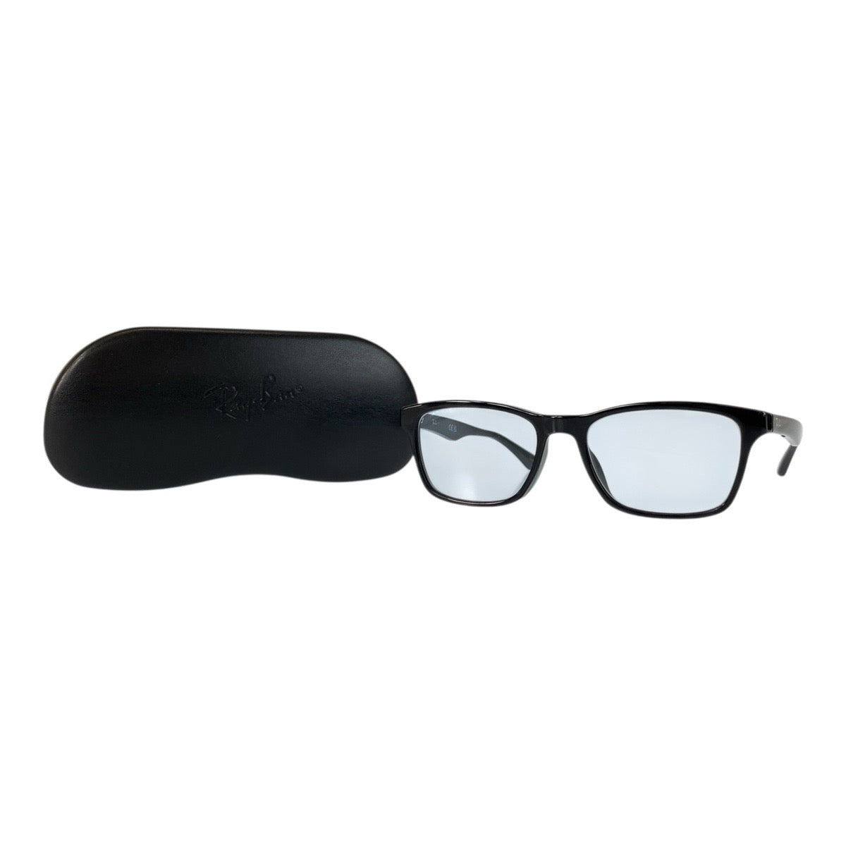 21571
Ray-Ban Black Blue Plastic RB 5279F 2000 55▫︎18 145 Square Sunglasses Men's ABP10