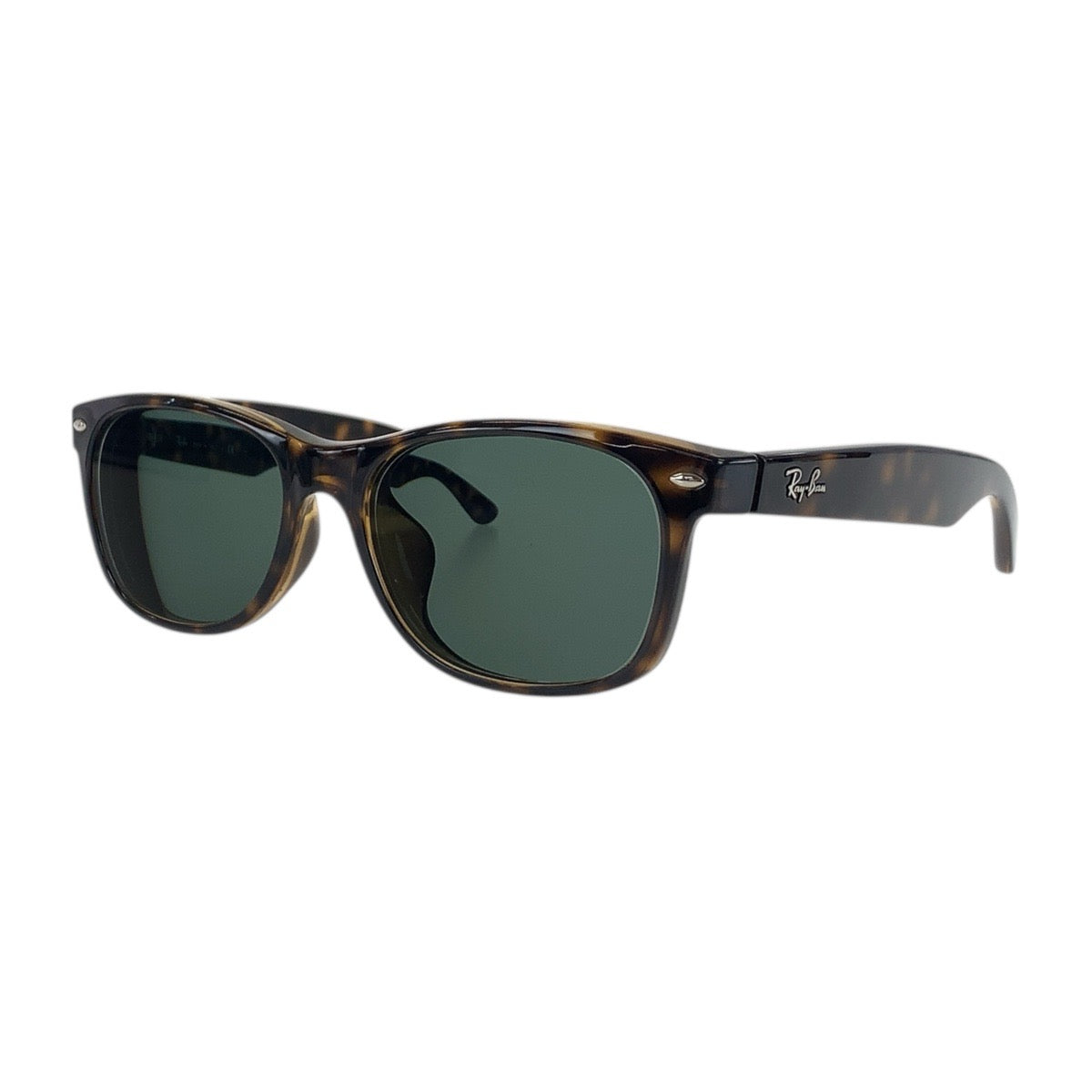 21572
Ray-Ban レイバン マーブル柄 ウェイファーラー ブラウン ゴールド金具 プラスチック RB2132-F 902 L 55□18 3N サングラス 男女兼用 ウェリントン レディース ABP10