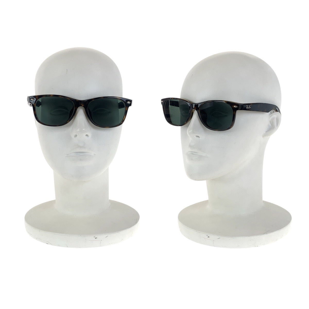 21572
Ray-Ban レイバン マーブル柄 ウェイファーラー ブラウン ゴールド金具 プラスチック RB2132-F 902 L 55□18 3N サングラス 男女兼用 ウェリントン レディース ABP10