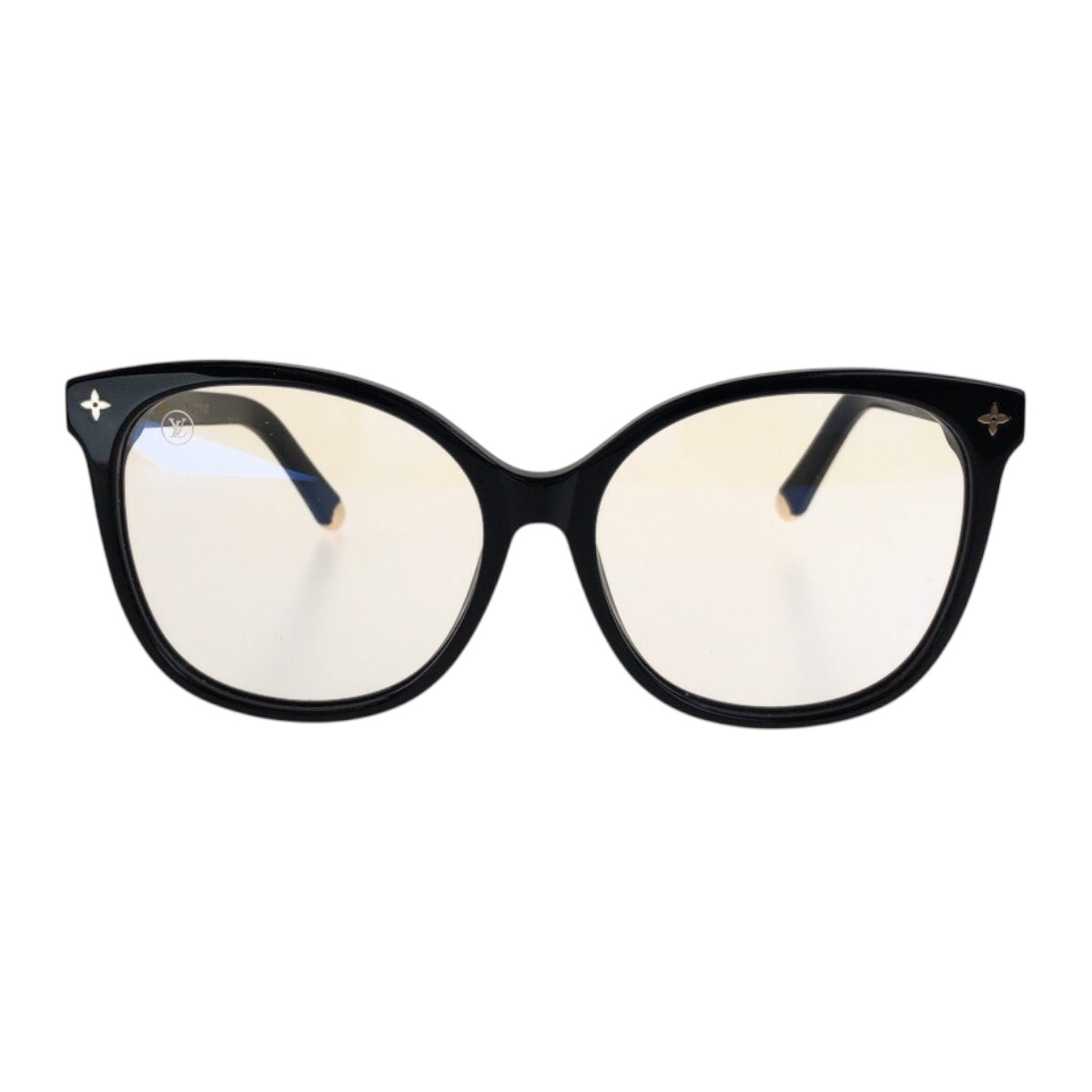 21580
LOUIS VUITTON ルイヴィトン オプティカル マイ モノグラム ライト キャットアイ ブラック 黒 ゴールド プラスチック Z1657W 93L 57□16 145 サングラス 男女兼用 ボストン レディース A39