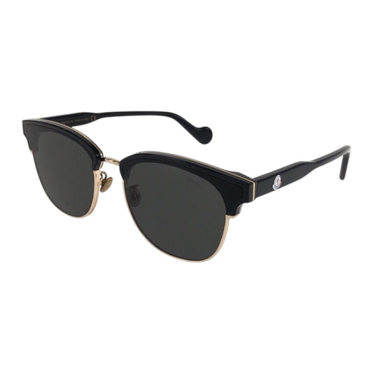 21581
MONCLER モンクレール ブラック 黒 ゴールド プラスチック ML 0112 K 01A 62□18 145 3 サングラス 男女兼用 ボストン メンズ A13