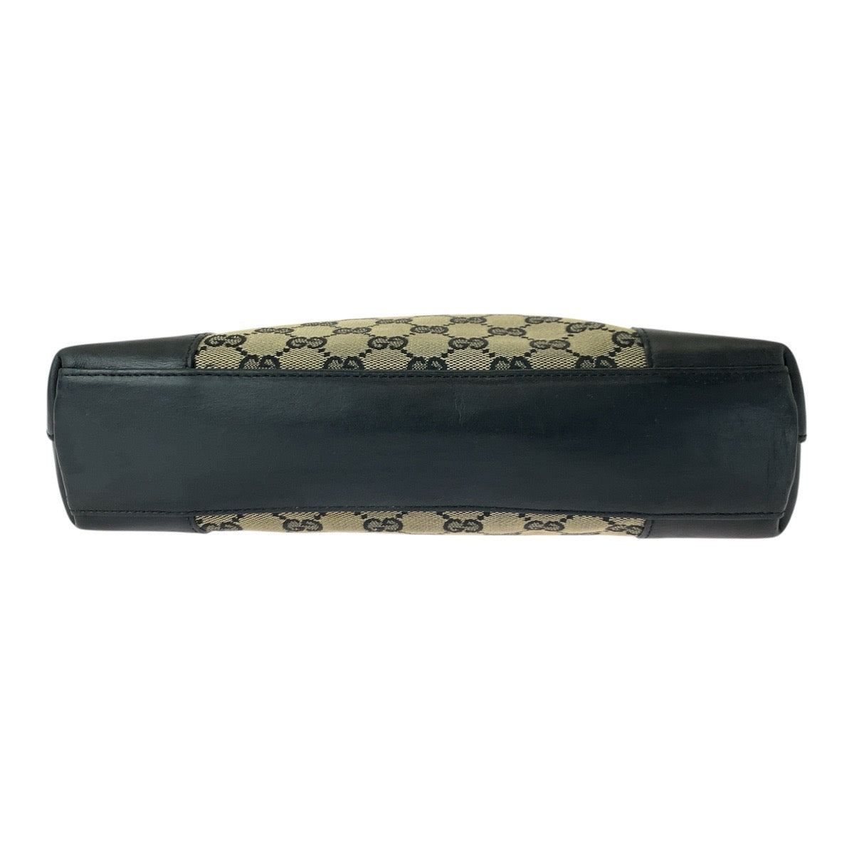 21585
GUCCI グッチ ワンショルダー ベージュ ブラック ゴールド金具 GGキャンバス / レザー 001 4231 ショルダーバッグ レディース AB20