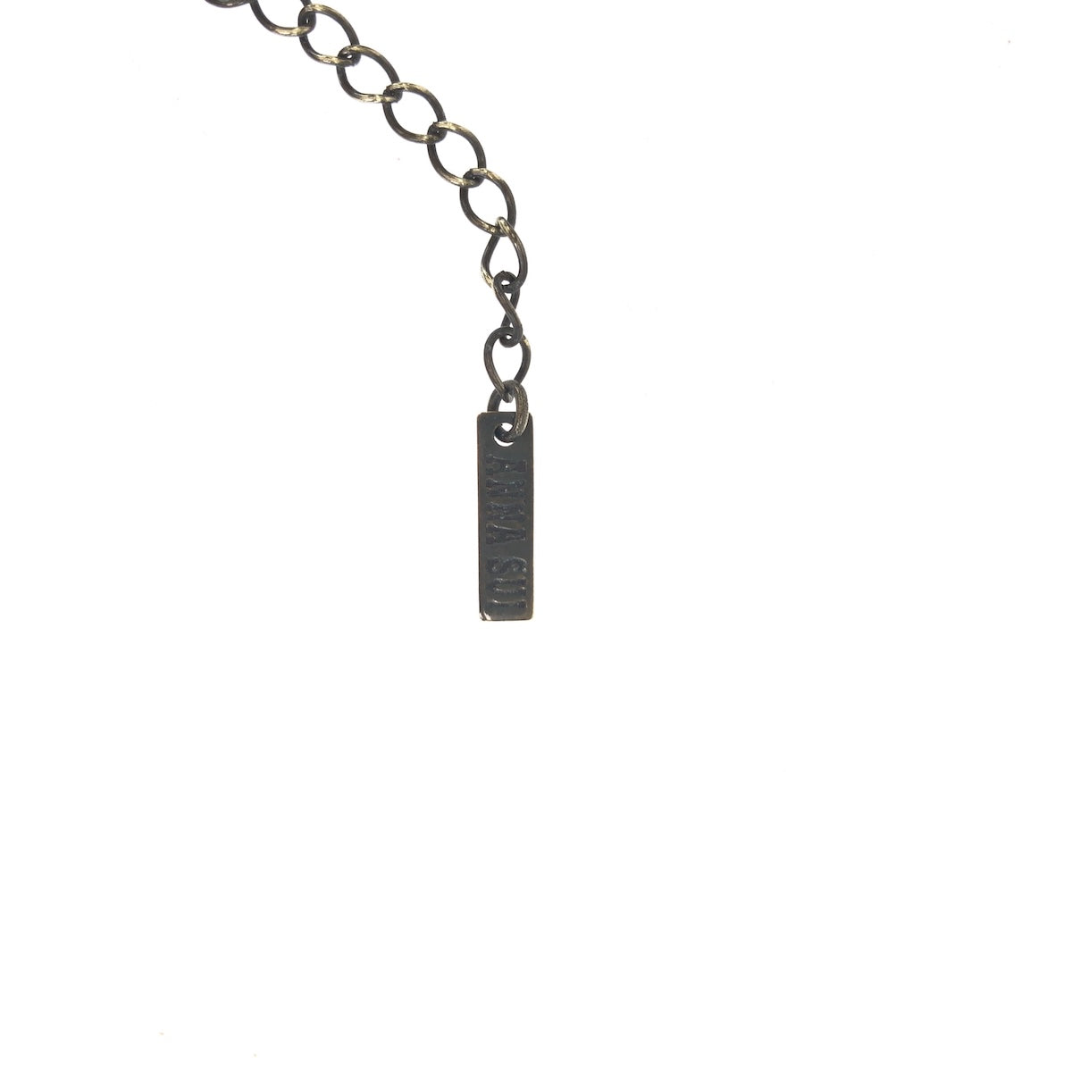 21600
ANNA SUI アナスイ ゴールド ブロンズ パープル ピンク メッキ / ラインストーン ビジュー ネックレス ペンダント レディース A2