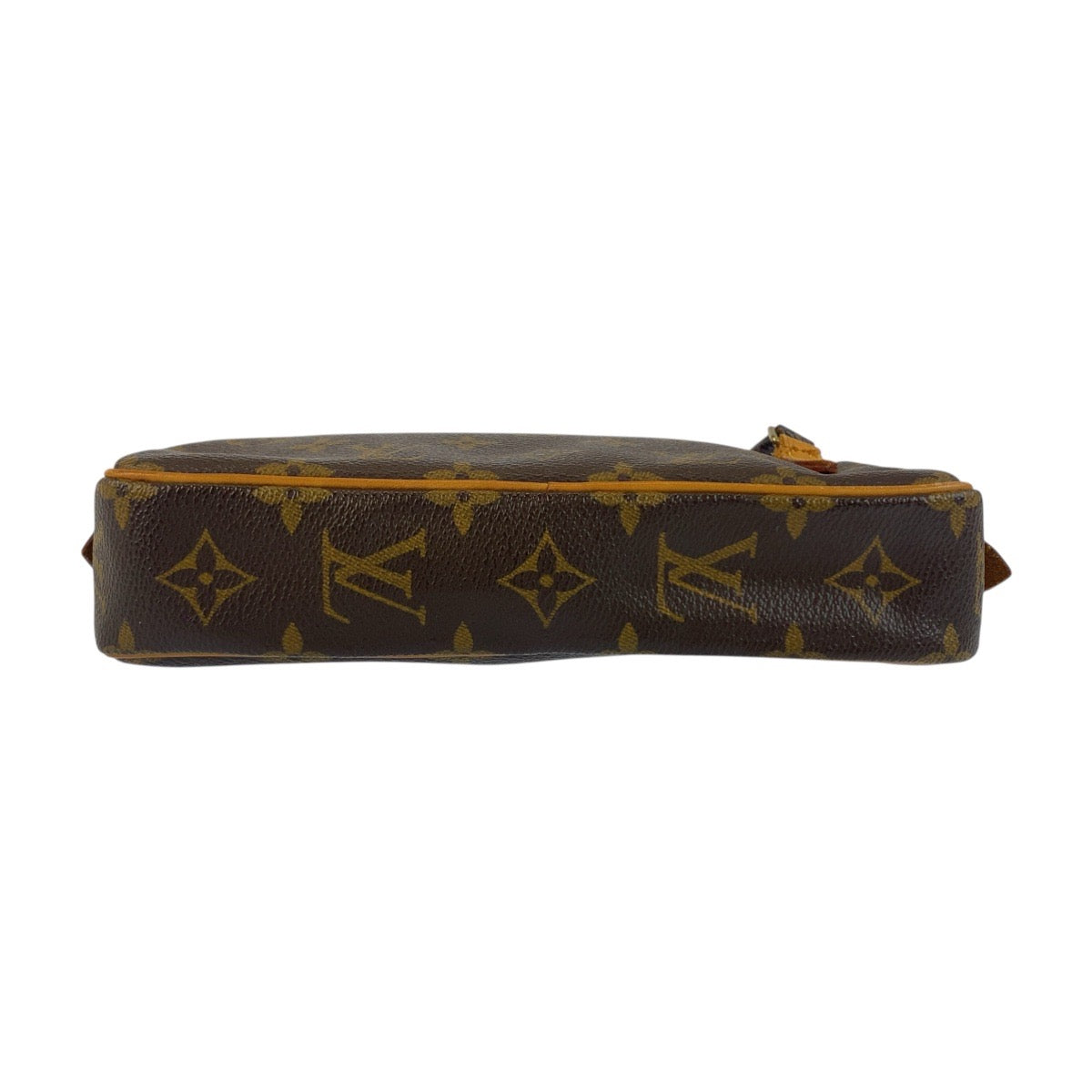 21603
LOUIS VUITTON ルイヴィトン モノグラム マルリーバンドリエール ブラウン ゴールド金具 PVC M51828 ショルダーバッグ ポシェット レディース AB36