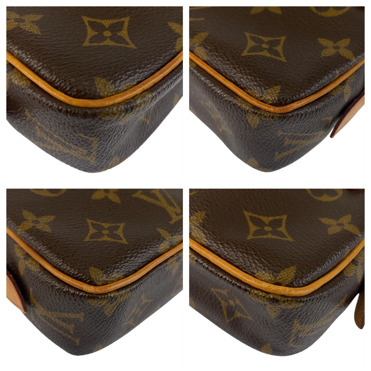 21603
LOUIS VUITTON ルイヴィトン モノグラム マルリーバンドリエール ブラウン ゴールド金具 PVC M51828 ショルダーバッグ ポシェット レディース AB36