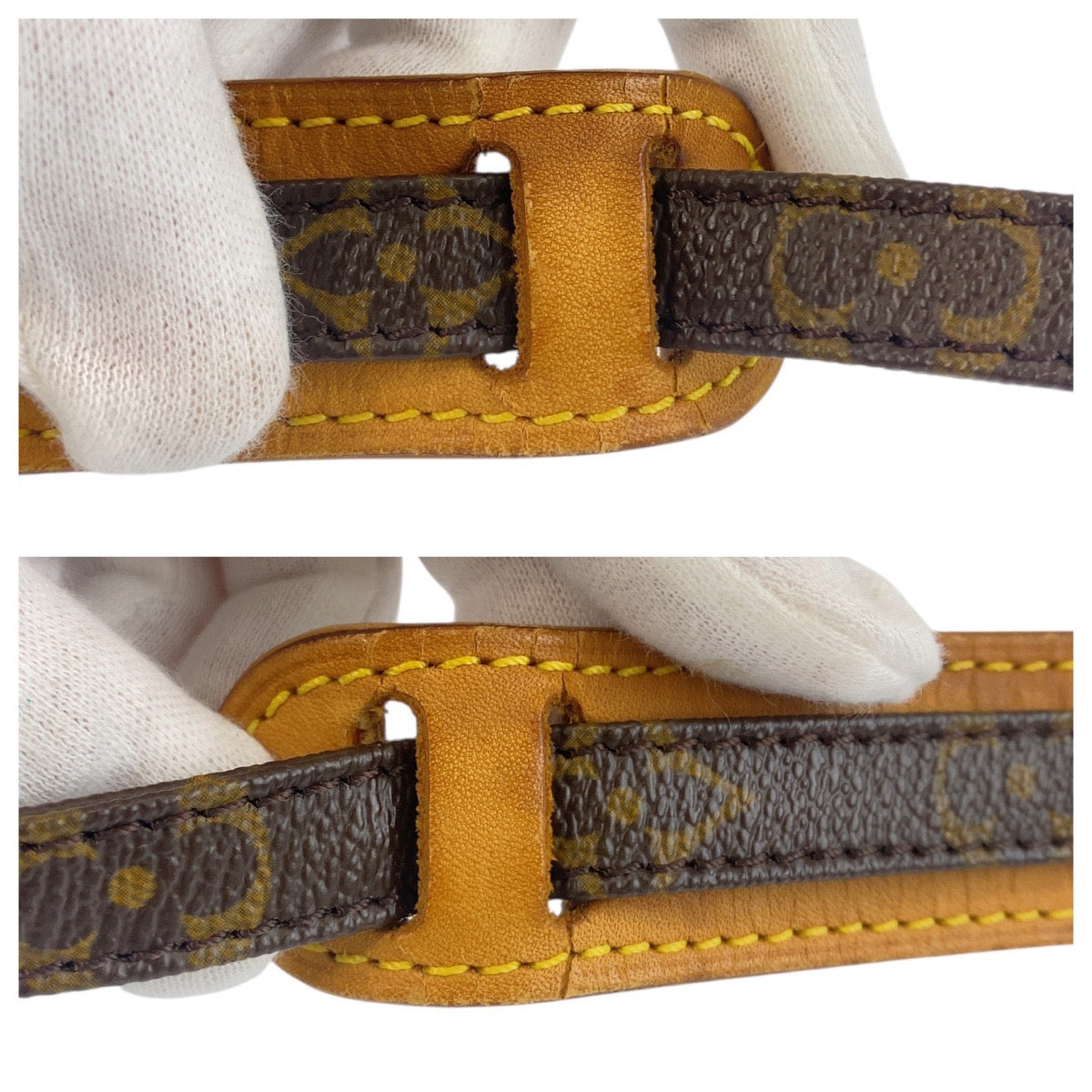 21603
LOUIS VUITTON ルイヴィトン モノグラム マルリーバンドリエール ブラウン ゴールド金具 PVC M51828 ショルダーバッグ ポシェット レディース AB36