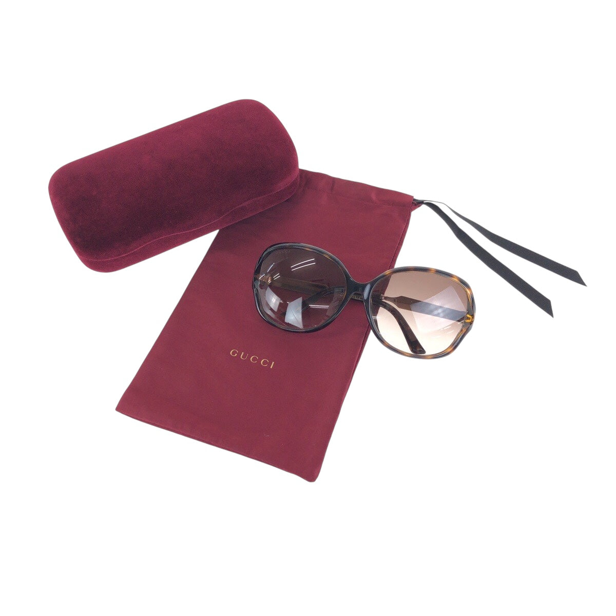 21605
GUCCI グッチ マーブル ブラウン ゴールド メタル / プラスチック GG0076SK 003 62□15 130 サングラス オーバル レディース ABP14