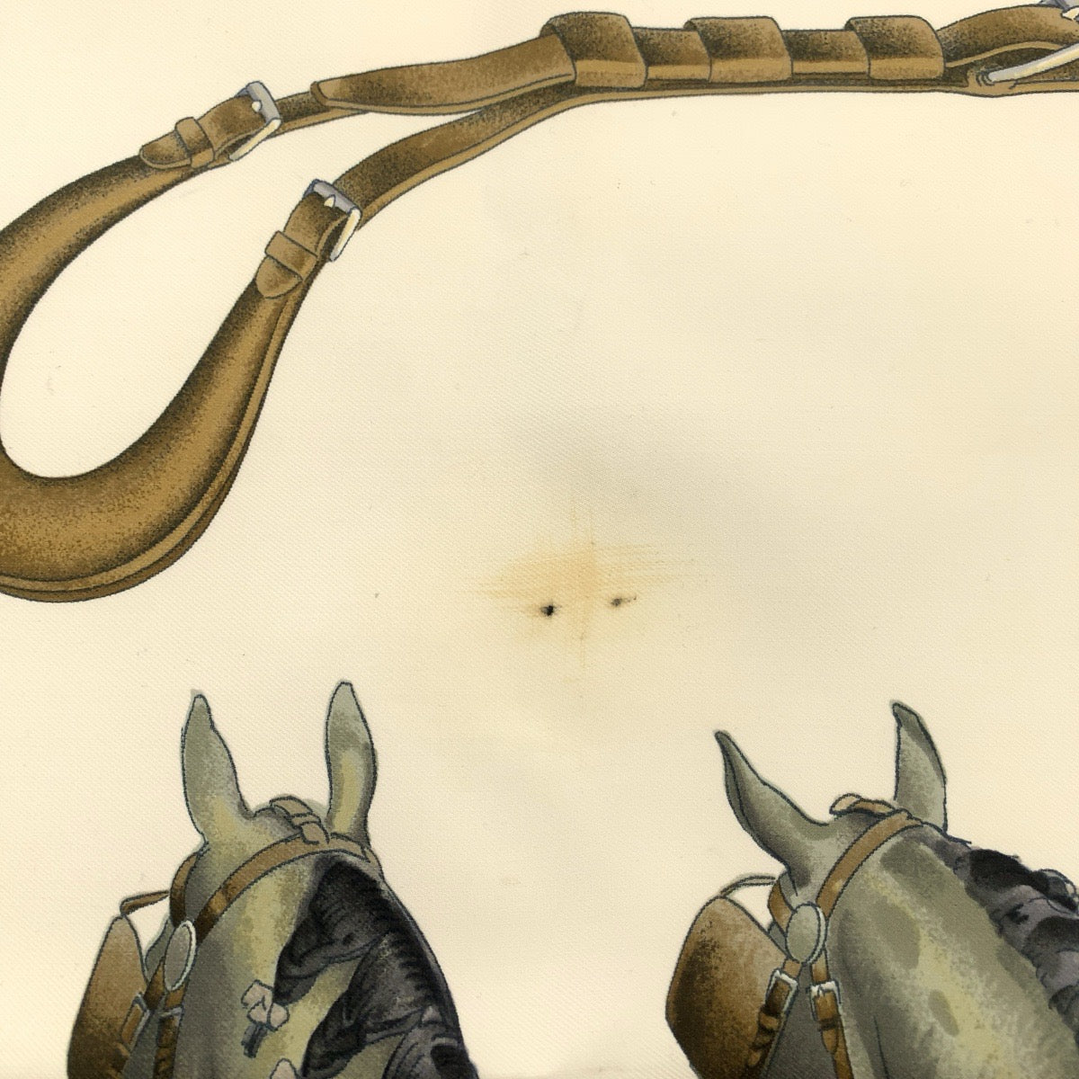 21606
HERMES エルメス カレ90 ATTELAGE EN ARBALETE ピンク マルチカラー　 シルク スカーフ レディース AB14