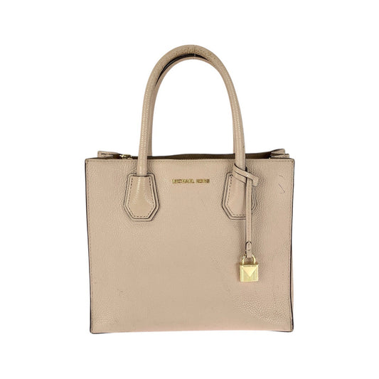 21613
Michael Kors マイケルコース マーサー ベビーピンク ベージュ ゴールド金具 レザー 30F6GM9T2L ハンドバッグ トートバッグ レディース AB4