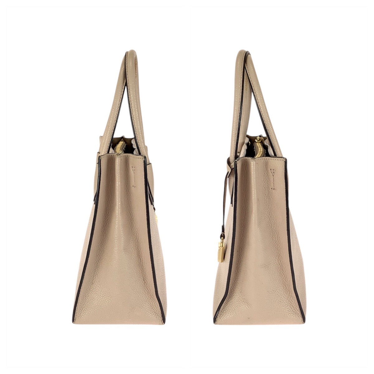 21613
Michael Kors マイケルコース マーサー ベビーピンク ベージュ ゴールド金具 レザー 30F6GM9T2L ハンドバッグ トートバッグ レディース AB4