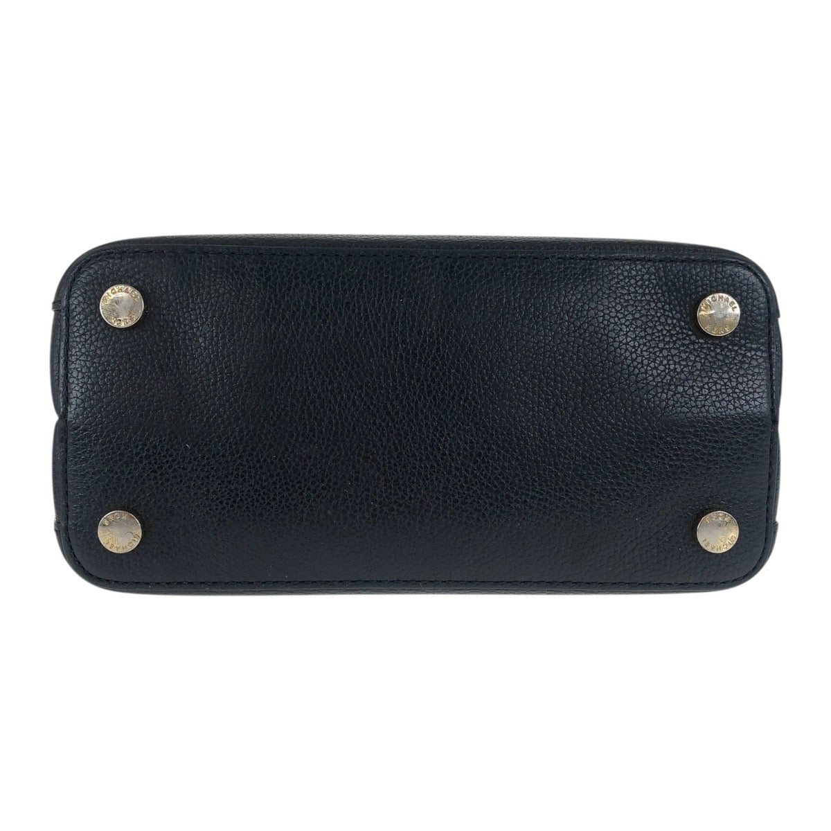 21614
Michael Kors マイケルコース ブラック 黒 ゴールド金具 レザー トートバッグ ハンドバッグ レディース ABP6