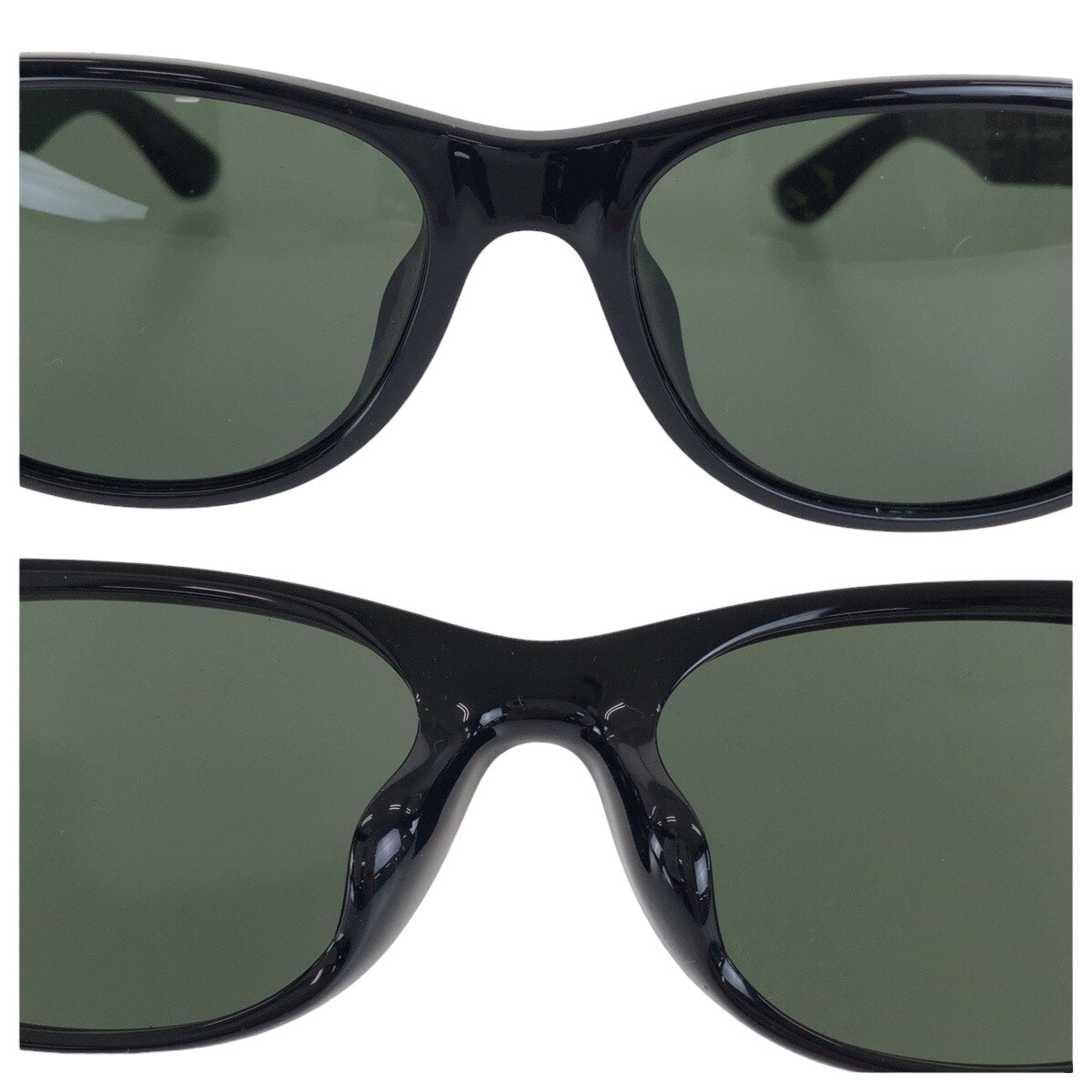 21624
Ray-Ban レイバン ウェイファーラー 男女兼用 ブラック 黒 グリーン プラスチック RB 2132 F 901L 55□18 140 3N サングラス ウェリントン メンズ SA12