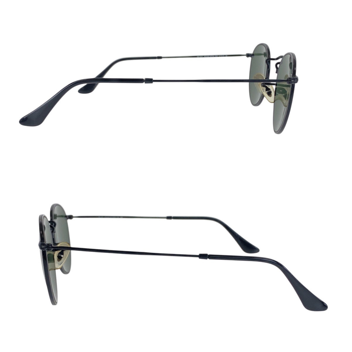 21625
Ray-Ban レイバン ブラック 黒 メタル / プラスチック RB3447 ROUND METAL 002 47□21 3N サングラス 男女兼用 ラウンド レディース ABP10