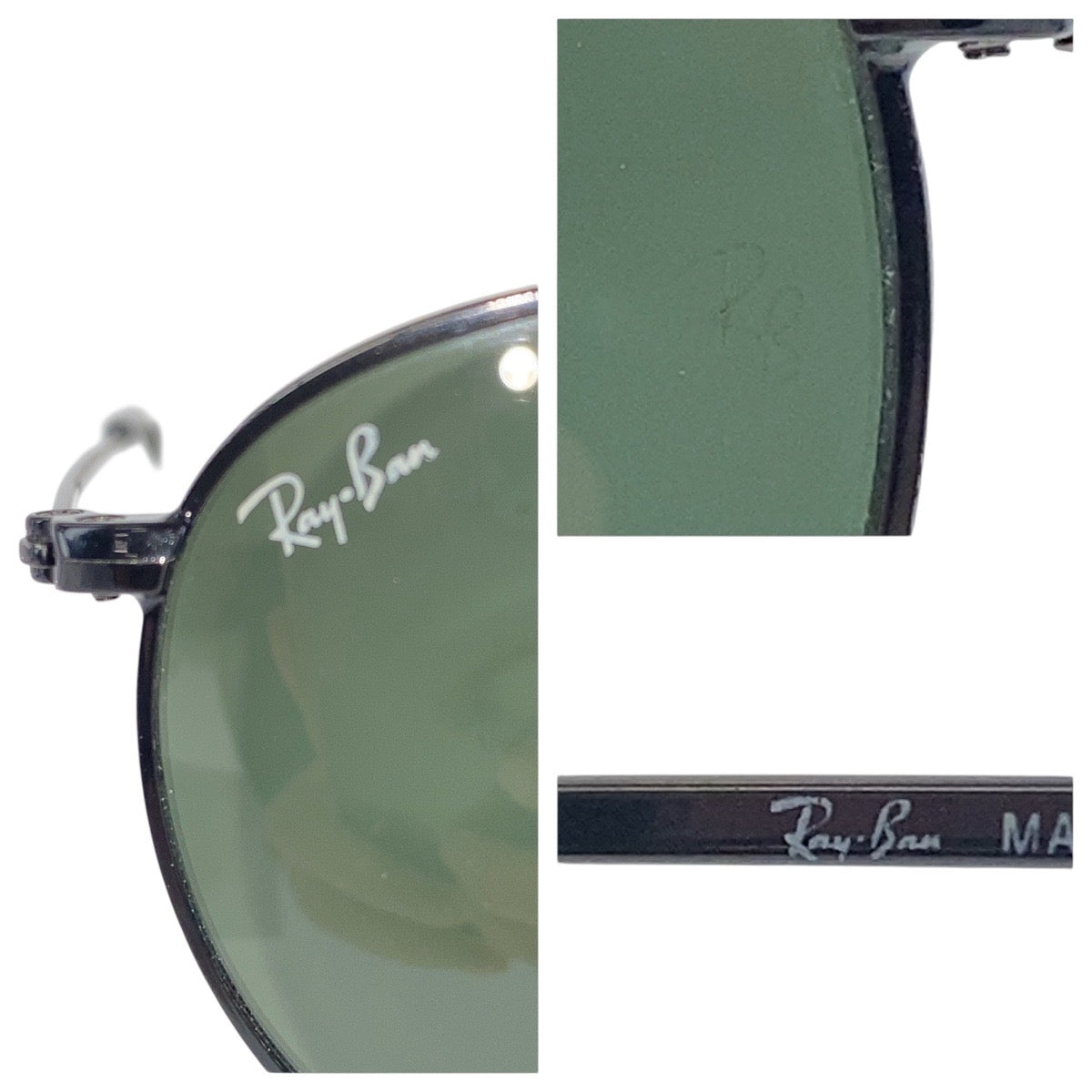 21625
Ray-Ban レイバン ブラック 黒 メタル / プラスチック RB3447 ROUND METAL 002 47□21 3N サングラス 男女兼用 ラウンド レディース ABP10