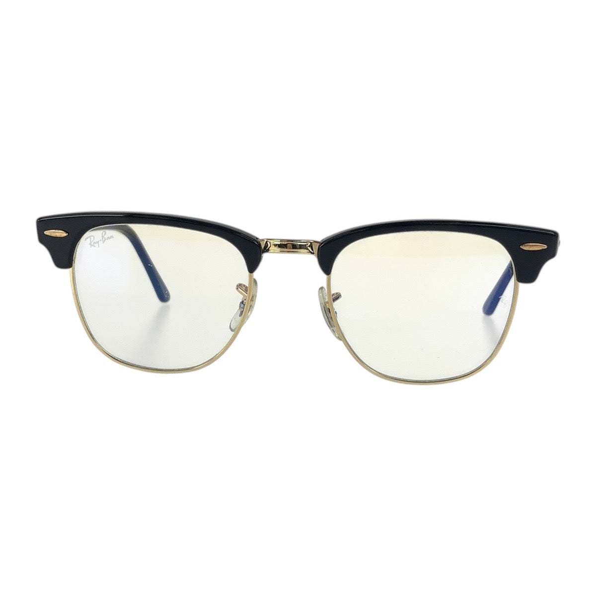 21628
Ray-Ban レイバン クラブマスター ブラック 黒 ゴールド金具 プラスチック / メタル RB3016 901/BF 49□21 140 ON サングラス 男女兼用 ウェリントン レディース A12