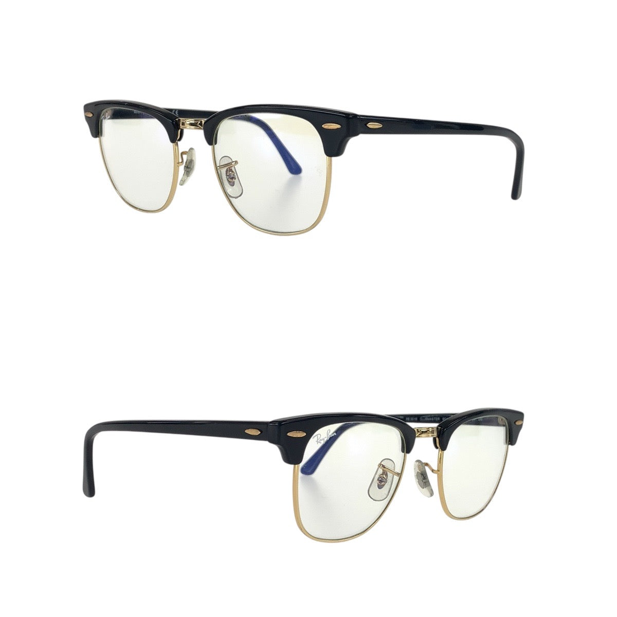 21628
Ray-Ban レイバン クラブマスター ブラック 黒 ゴールド金具 プラスチック / メタル RB3016 901/BF 49□21 140 ON サングラス 男女兼用 ウェリントン レディース A12