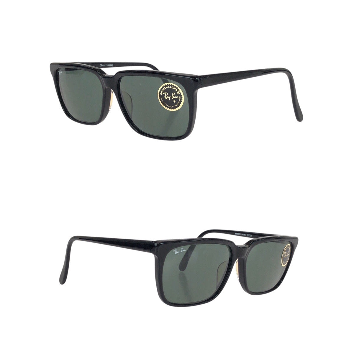 21629
Ray-Ban レイバン ヴィンテージ ボシュロム トラディショナル マディソン ブラック 黒 シルバー金具 プラスチック (#06) 58□15 サングラス 男女兼用 ウェリントン レディース A12
