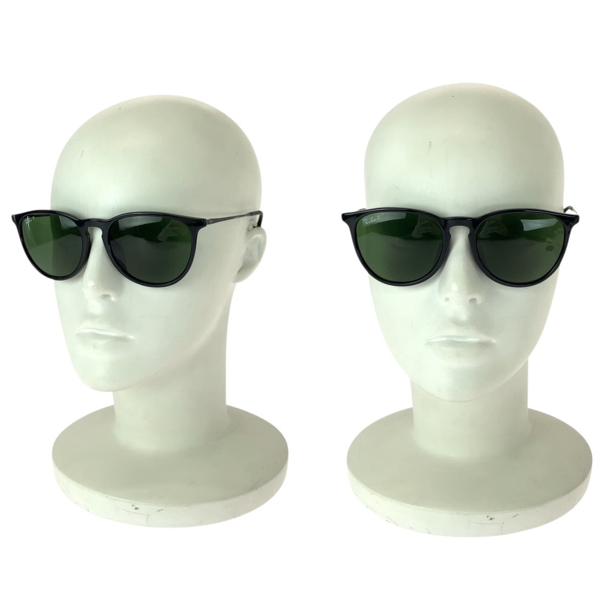 21630
Ray-Ban レイバン ブラック 黒 グリーン プラスチック R B4171-E ERIKA 601/2P 54□18 3P サングラス 男女兼用 ボストン メンズ A12