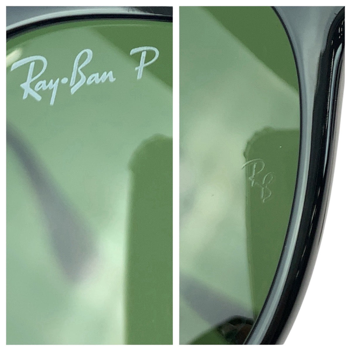 21630
Ray-Ban レイバン ブラック 黒 グリーン プラスチック R B4171-E ERIKA 601/2P 54□18 3P サングラス 男女兼用 ボストン メンズ A12