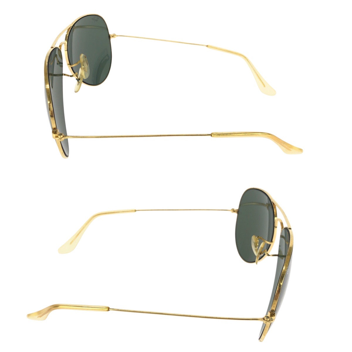 21631
Ray-Ban レイバン ヴィンテージ アビエーター ボシュロム ティアドロップ ゴールド グレー メタル 62□14 サングラス メガネ 男女兼用 ティアドロップ メンズ ABP14