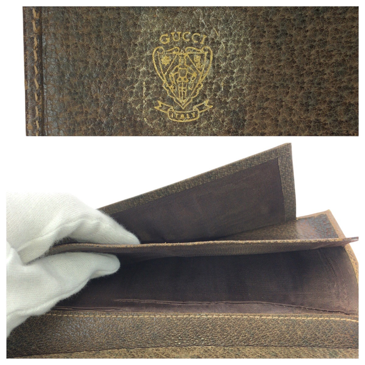 21636
GUCCI グッチ ベージュ ブラウン GGスプリームキャンバス 長財布 お札入れ ロングウォレット レディース B