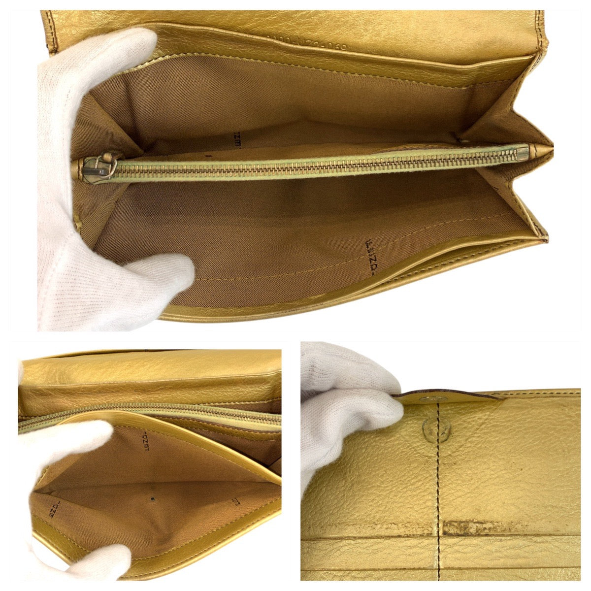 21641
FENDI フェンディ ズッカ ブラウン ゴールド キャンバス 2270-8M0000-VZ2-069 長財布 ロングウォレット レディース B7