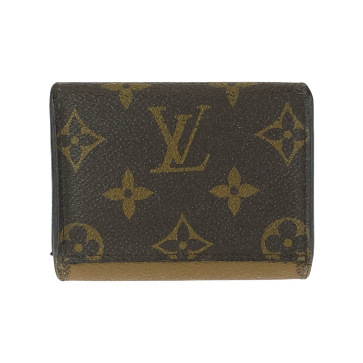 21645
LOUIS VUITTON ルイヴィトン モノグラム ポルトフォイユ ゾエ ブラウン ゴールド金具 PVC M80725 折財布 コンパクトウォレット レディース AB26