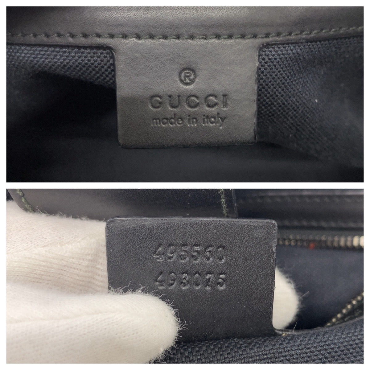 21651
GUCCI グッチ シェリーライン ブラック 黒 レッド ネイビー GGスプリームキャンバス 495560 トートバッグ ショルダーバッグ メンズ ABP70