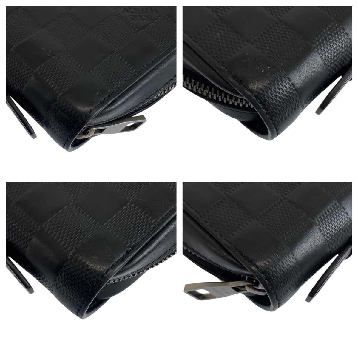 21653
LOUIS VUITTON ルイヴィトン ダミエアンフィニ ジッピーXL オニキス ブラック シルバー金具 レザー N61254 長財布 オーガナイザー クラッチバッグ メンズ ABP60