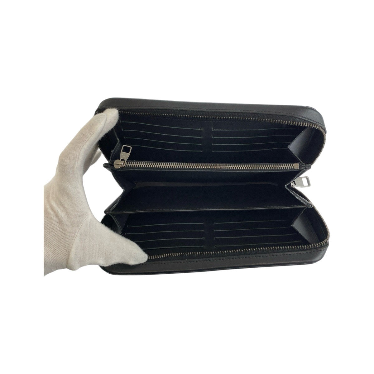 21653
LOUIS VUITTON ルイヴィトン ダミエアンフィニ ジッピーXL オニキス ブラック シルバー金具 レザー N61254 長財布 オーガナイザー クラッチバッグ メンズ ABP60