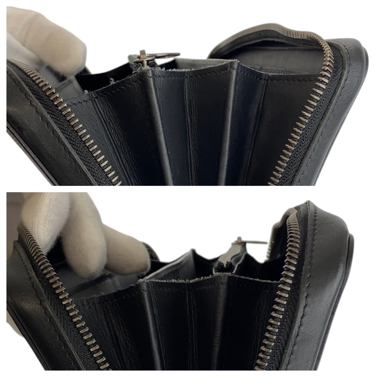 21653
LOUIS VUITTON ルイヴィトン ダミエアンフィニ ジッピーXL オニキス ブラック シルバー金具 レザー N61254 長財布 オーガナイザー クラッチバッグ メンズ ABP60