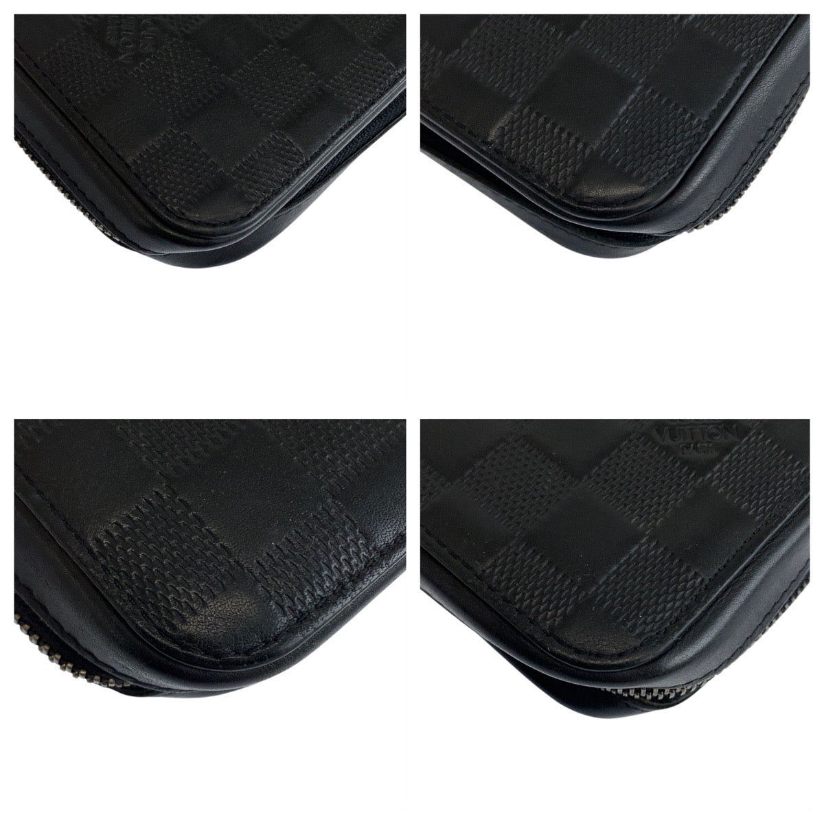 21653
LOUIS VUITTON ルイヴィトン ダミエアンフィニ ジッピーXL オニキス ブラック シルバー金具 レザー N61254 長財布 オーガナイザー クラッチバッグ メンズ ABP60