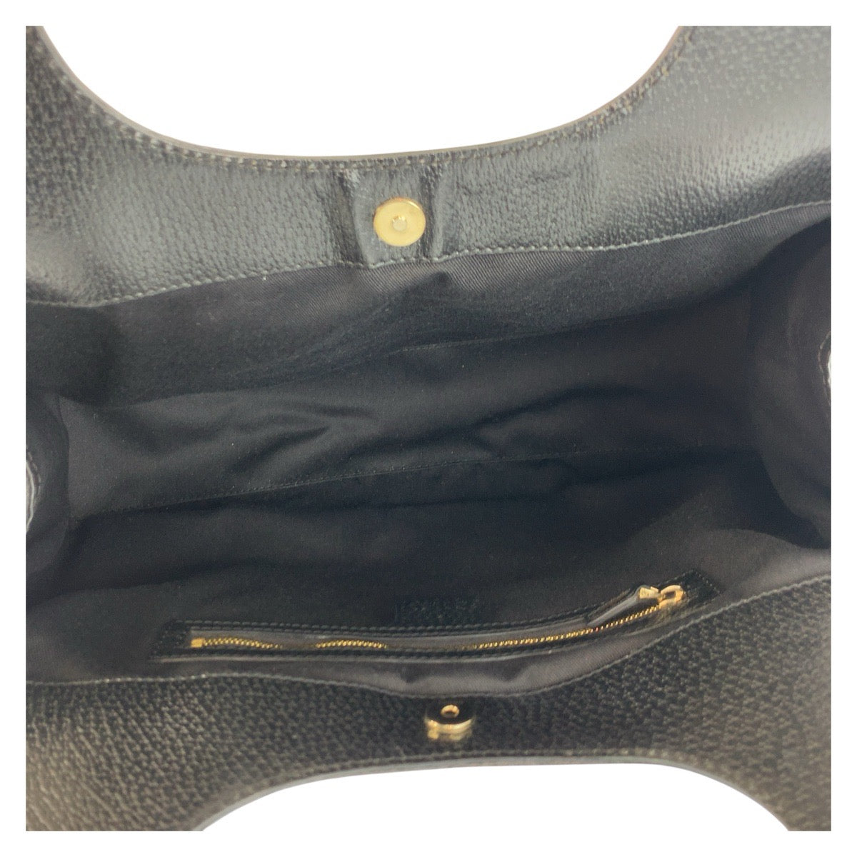 21664
GUCCI グッチ ブラック 黒 ゴールド金具 GGキャンバス / レザー 154981 ショルダーバッグ トートバッグ レディース A