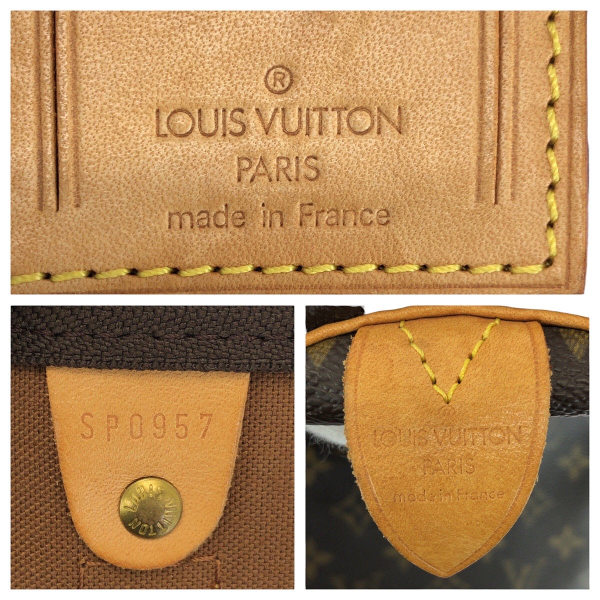 21665
LOUIS VUITTON Monogram Keepall 55 Brown Gold Hardware PVC / Leather M41424 Boston Bag Travel Bag Women's ABP