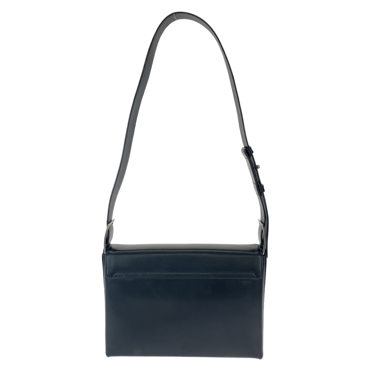 21694
Salvatore Ferragamo サルヴァトーレフェラガモ ヴァラ ブラック 黒 シルバー金具 レザー AF-21 9226 ショルダーバッグ レディース A