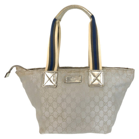 21726
GUCCI グッチ シェリーライン シルバー GGキャンバス 131230 トートバッグ ショルダーバッグ レディース B21