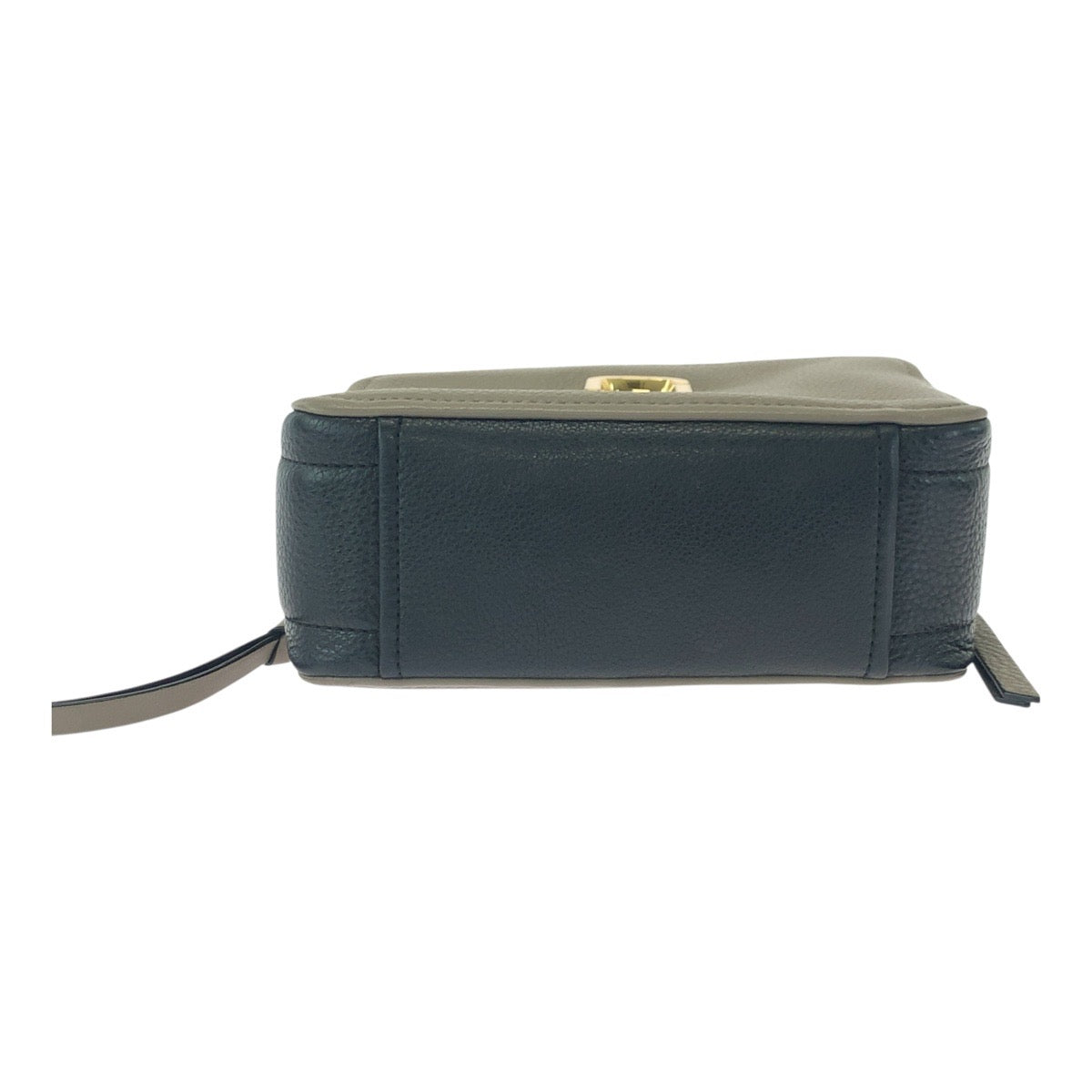 21733
MARC BY MARC JACOBS マークバイマークジェイコブス ベージュ ブラック ゴールド金具 レザー F SE 2250 ショルダーバッグ ポシェット レディース AB