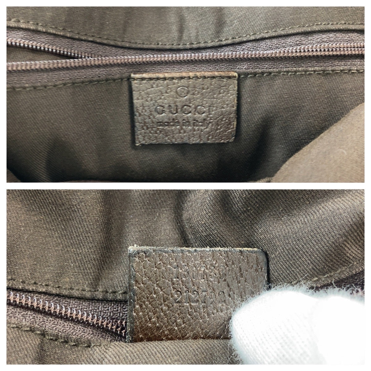 21754
GUCCI グッチ アビー ブラウン ゴールド金具 GGキャンバス / レザー 130733 トートバッグ ショルダーバッグ レディース ABP46