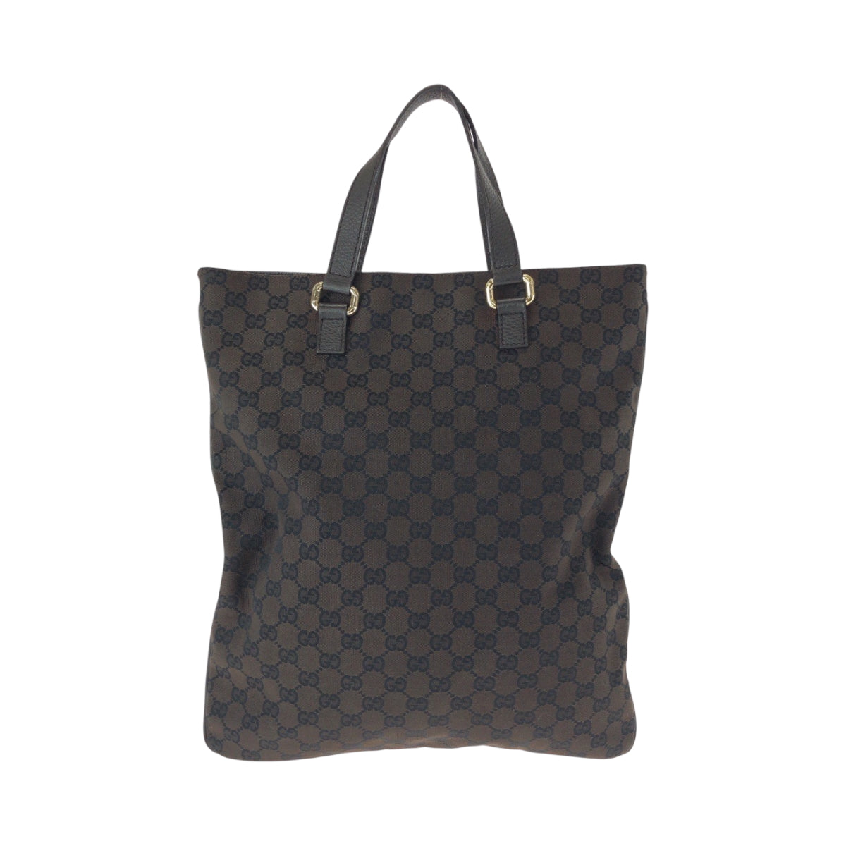 21763
GUCCI グッチ ブラウン ゴールド金具 GGキャンバス 272347 トートバッグ ハンドバッグ メンズ ABP41