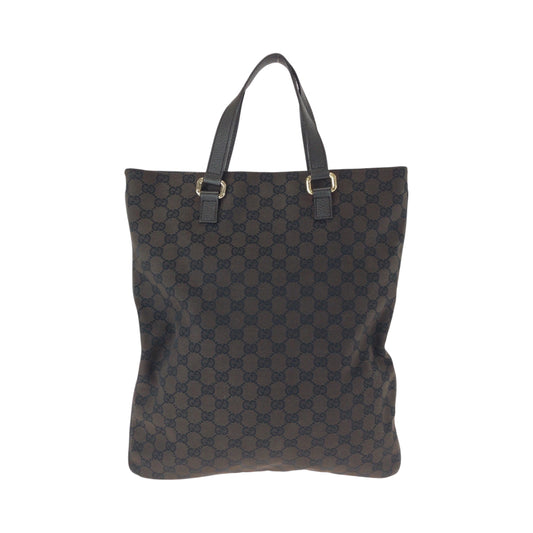 21763
GUCCI グッチ ブラウン ゴールド金具 GGキャンバス 272347 トートバッグ ハンドバッグ メンズ ABP41